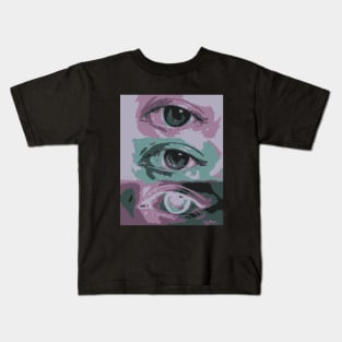 Trippy eyes Kids T-Shirt